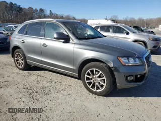 2012 Audi Q5 Premium with VIN WA1CFAFP5CA082466, listed as a Copart auction lot 86595754 with 50,622 mi miles and Salvage title. Bid and sale history available at DreamBid. Image 4.