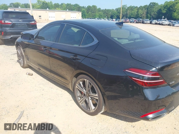 2024 Genesis G70 Sport Advanced с VIN KMTG54SE2RU139151, выставлен на аукционе IAAI как лот 42574030 с пробегом 7 420 миль миль и . История ставок и продаж доступна на DreamBid. Изображение 3.