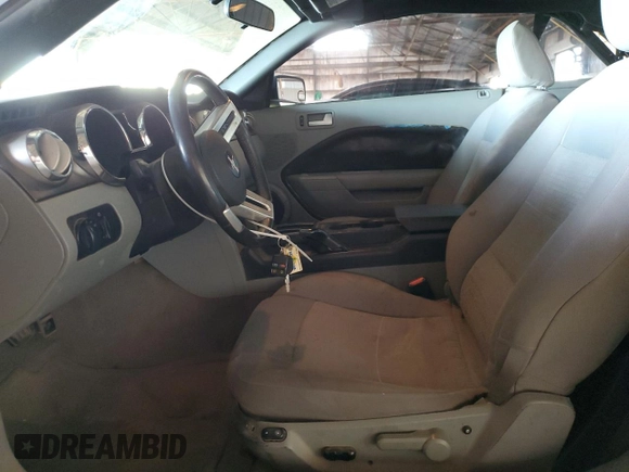 2007 Ford Mustang Deluxe with VIN 1ZVHT84N475215065, listed as a Copart auction lot 82624444 with 163,810 mi miles and Salvage Title. Bid and sale history available at carsss.com. Image 7.