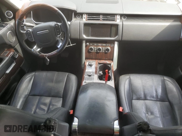 2013 Land Rover Range Rover HSE with VIN SALGS2DF1DA110096, listed as a Copart auction lot 52399355 with 94,735 mi miles and Salvage title. Bid and sale history available at DreamBid. Image 8.