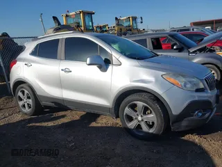 2013 Buick Encore Convenience with VIN KL4CJBSB3DB154050, listed as a IAAI auction lot 41967718 with 137,578 mi miles. Bid and sale history available at carsss.com. Image 13.