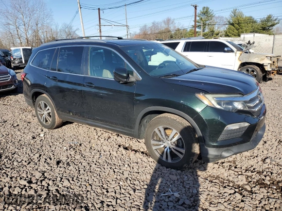 2016 Honda Pilot EX-L with VIN 5FNYF6H52GB062595, listed as a Copart auction lot 49631345 with 67,927 mi miles and Salvage Title. Bid and sale history available at DreamBid. Image 4.