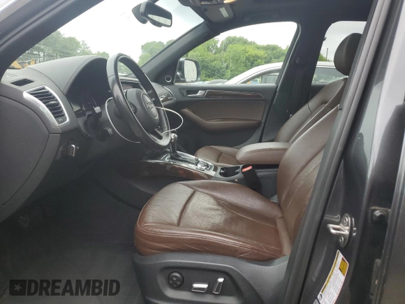 2016 Audi Q5 Premium Plus with VIN WA1D7AFP7GA037150, listed as a Copart auction lot 58072105 with 91,491 mi miles and Salvage title. Bid and sale history available at DreamBid. Image 7.
