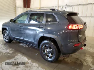 2017 Jeep Cherokee Trailhawk с VIN 1C4PJMBS0HW648724, выставлен на аукционе Copart как лот 62153095 с пробегом 96 606 миль миль и Списание • Salvage title. История ставок и продаж доступна на DreamBid. Изображение 2.