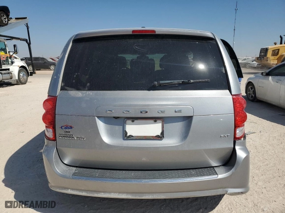 2020 Dodge Grand Caravan SXT with VIN 2C4RDGCG3LR153561, listed as a Copart auction lot 75411634 with 0 mi miles and Clean Title. Bid and sale history available at carsss.com. Image 6.