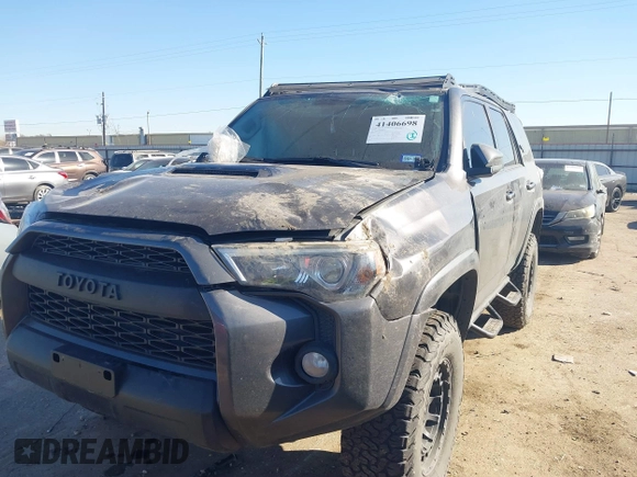 2019 Toyota 4Runner SR5 с VIN JTEBU5JR4K5672331, выставлен на аукционе IAAI как лот 41406698 с пробегом 81 623 миль миль и . История ставок и продаж доступна на DreamBid. Изображение 17.