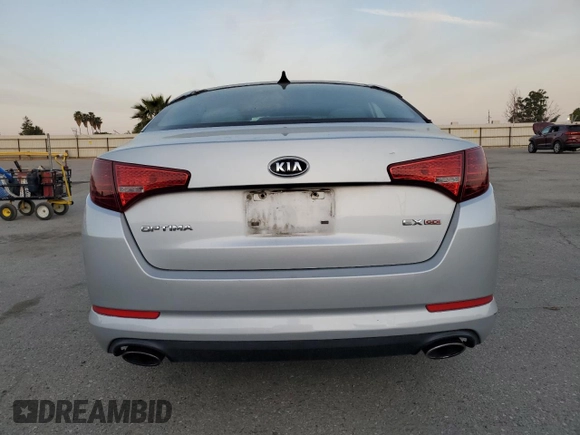 2012 Kia Optima EX with VIN 5XXGN4A7XCG037286, listed as a Copart auction lot 52386335 with 114,750 mi miles and Salvage Title. Bid and sale history available at carsss.com. Image 6.