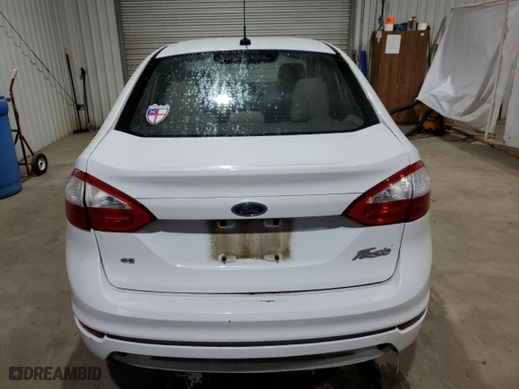 2017 Ford Fiesta SE with VIN 3FADP4BJ9HM109694, listed as a Copart auction lot 46104925 with 53,275 mi miles and Salvage Title. Bid and sale history available at carsss.com. Image 6.