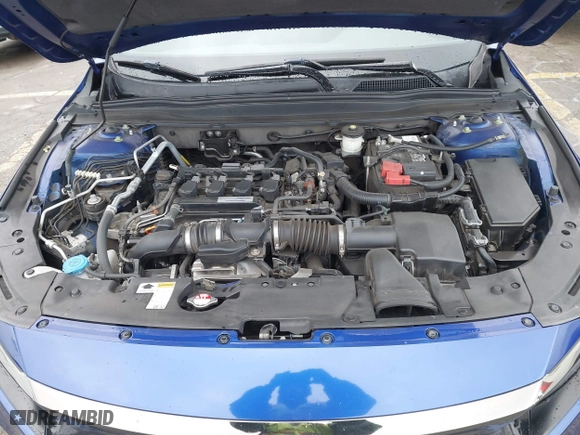 2019 Honda Accord Sedan Sport 1.5T with VIN 1HGCV1F3XKA059819, listed as a IAAI auction lot 41796021 with 135,767 mi miles. Bid and sale history available at carsss.com. Image 10.