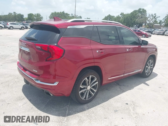 2018 GMC Terrain Denali with VIN 3GKALXEX2JL277896, listed as a IAAI auction lot 42504989 with 83,383 mi miles and . Bid and sale history available at DreamBid. Image 4.
