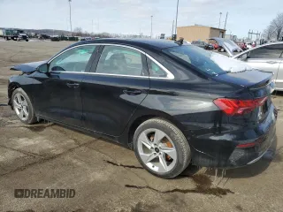 2024 Audi A3 Premium z VIN WAUAUDGY5RA079343, wystawiony jako Copart lot #45849855 z przebiegiem 25 325 mil mil oraz Czysty tytuł • Clean title. Historia ofert i sprzedaży dostępna na DreamBid. Obrazek 2.