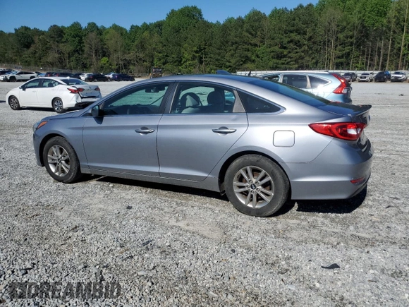 2016 Hyundai Sonata SE with VIN 5NPE24AF4GH402546, listed as a Copart auction lot 55767435 with 121,487 mi miles and Salvage Title. Bid and sale history available at carsss.com. Image 2.