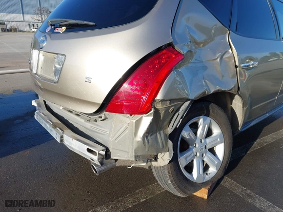 2006 Nissan Murano S with VIN JN8AZ08T46W400307, listed as a IAAI auction lot 41549363 with 138,066 mi miles. Bid and sale history available at carsss.com. Image 6.