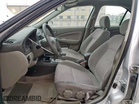 2005 Nissan Sentra S z VIN 3N1CB51D55L583930, wystawiony jako Copart lot #60060125 z przebiegiem 141 147 mil mil oraz Czysty tytuł • Clean title. Historia ofert i sprzedaży dostępna na DreamBid. Obrazek 7.
