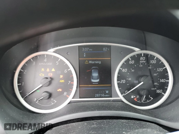 2019 Nissan Sentra S with VIN 3N1AB7AP6KY276925, listed as a Copart auction lot 62218334 with 28,716 mi miles and Salvage title. Bid and sale history available at DreamBid. Image 9.