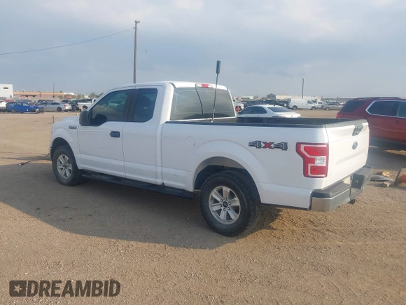 2020 Ford F-150 XL with VIN 1FTFX1E51LKF58027, listed as a IAAI auction lot 41207102 with 162,736 mi miles and . Bid and sale history available at DreamBid. Image 3.