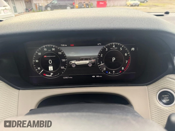 2018 Land Rover Range Rover Velar R-Dynamic SE z VIN SALYL2RX7JA715416, wystawiony jako Copart lot #62775895 z przebiegiem 123 921 mil mil oraz Czysty tytuł • Clean title. Historia ofert i sprzedaży dostępna na DreamBid. Obrazek 8.