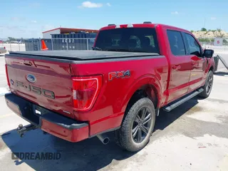 2021 Ford F-150 XL z VIN 1FTFW1E86MKD21516, wystawiony jako IAAI lot #42348620 z przebiegiem 85 367 mil mil oraz . Historia ofert i sprzedaży dostępna na DreamBid. Obrazek 4.