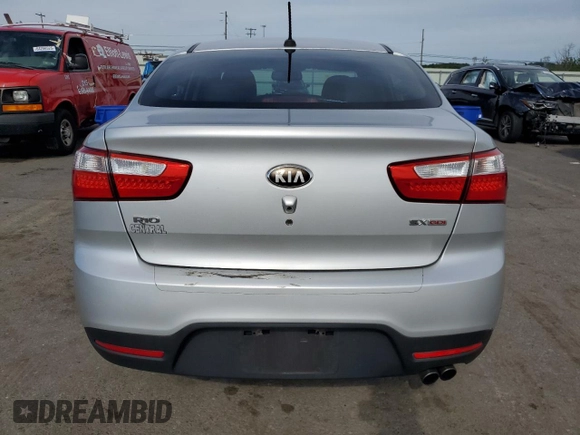2013 Kia Rio EX with VIN KNADN4A35D6229924, listed as a Copart auction lot 64631465 with 91,953 mi miles and Clean title. Bid and sale history available at DreamBid. Image 6.