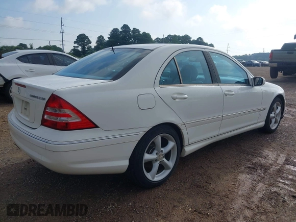2005 Mercedes-Benz C 230 Kompressor with VIN WDBRF40J95F664371, listed as a IAAI auction lot 42423721 with 173,536 mi miles and . Bid and sale history available at DreamBid. Image 4.