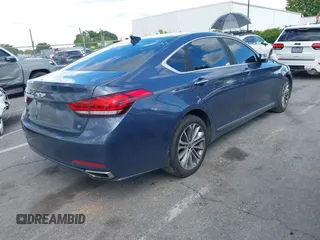 2015 Hyundai Genesis 3.8L z VIN KMHGN4JE5FU102618, wystawiony jako IAAI lot #42215274 z przebiegiem 138 516 mil mil oraz . Historia ofert i sprzedaży dostępna na DreamBid. Obrazek 4.