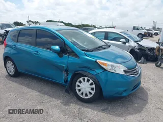 2016 Nissan Note S with VIN 3N1CE2CP8GL385889, listed as a IAAI auction lot 42094103 with 92,130 mi miles and . Bid and sale history available at DreamBid. Image 1.