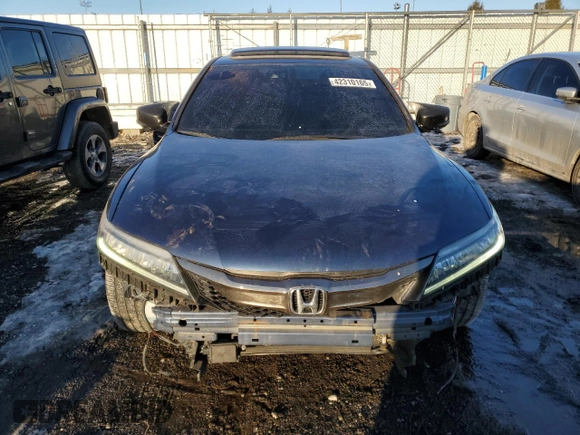 2016 Honda Accord Touring with VIN 1HGCT2B0XGA005371, listed as a Copart auction lot 42310165 with 117,946 mi miles and Salvage Title. Bid and sale history available at DreamBid. Image 5.