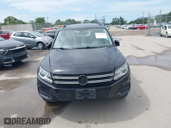 2016 Volkswagen Tiguan R-Line with VIN WVGAV7AX1GW521967, listed as a IAAI auction lot 42803643 with 128,794 mi miles and . Bid and sale history available at DreamBid. Image 6.