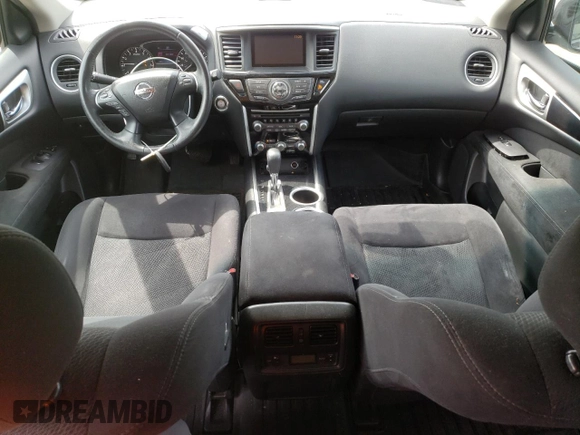 2016 Nissan Pathfinder SV with VIN 5N1AR2MNXGC638384, listed as a Copart auction lot 52131125 with 113,637 mi miles and Salvage Title. Bid and sale history available at carsss.com. Image 8.