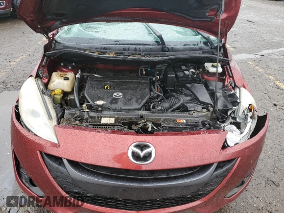 2012 Mazda 5 Touring with VIN JM1CW2CL1C0139300, listed as a Copart auction lot 59616525 with Not provided miles and Salvage title. Bid and sale history available at DreamBid. Image 11.