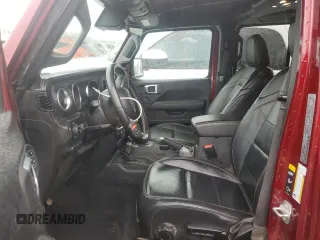 2021 Jeep Wrangler Unlimited Sahara с VIN 1C4JJXP6XMW676754, выставлен на аукционе Copart как лот 58538655 с пробегом 49 785 миль миль и Списание • Salvage title. История ставок и продаж доступна на DreamBid. Изображение 7.