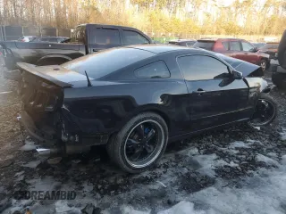2012 Ford Mustang GT Premium with VIN 1ZVBP8CF1C5263105, listed as a Copart auction lot 43135345 with 146,670 mi miles and Salvage Title. Bid and sale history available at DreamBid. Image 3.
