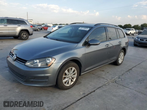 2016 Volkswagen Golf SportWagen TSI S with VIN 3VWC17AU8GM505390, listed as a Copart auction lot 68133644 with 143,274 mi miles and Salvage Title. Bid and sale history available at carsss.com. Image 1.