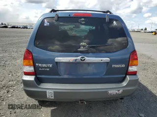2001 Mazda Tribute LX with VIN 4F2CU08101KM29823, listed as a Copart auction lot 53857145 with 187,710 mi miles and Salvage Title. Bid and sale history available at carsss.com. Image 6.