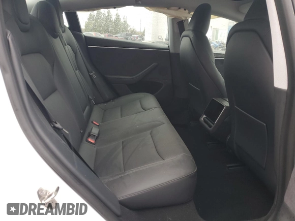 2024 Tesla Model 3 Long Range with VIN 5YJ3E1EB2RF819623, listed as a Copart auction lot 44814315 with 4,400 mi miles and Salvage Title. Bid and sale history available at DreamBid. Image 10.