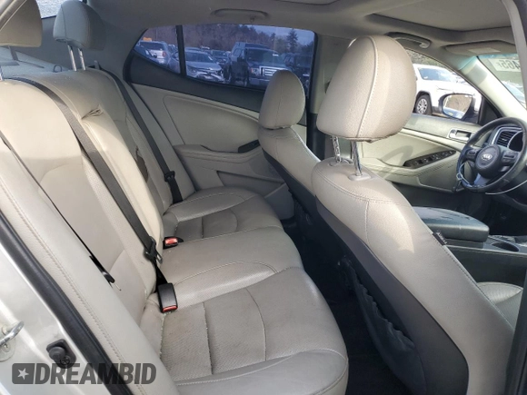 2015 Kia Optima EX with VIN 5XXGN4A74FG371639, listed as a Copart auction lot 47735465 with 186,153 mi miles and Salvage Title. Bid and sale history available at carsss.com. Image 10.