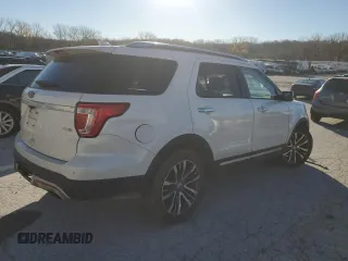 2016 Ford Explorer Platinum with VIN 1FM5K8HT5GGD13491, listed as a Copart auction lot 80239324 with Not Provided miles and Salvage Title. Bid and sale history available at DreamBid. Image 3.