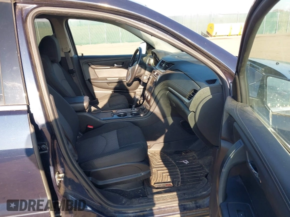 2015 Chevrolet Traverse LT with VIN 1GNKVGKD9FJ381764, listed as a IAAI auction lot 41998902 with 96,370 mi miles and . Bid and sale history available at DreamBid. Image 5.