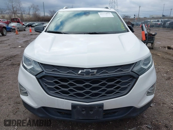 2020 Chevrolet Equinox LT with VIN 3GNAXLEX8LS527490, listed as a IAAI auction lot 41574834 with 90,845 mi miles. Bid and sale history available at carsss.com. Image 13.