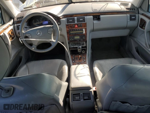 2001 Mercedes-Benz E-Class with VIN WDBJF65J11B294200, listed as a Copart auction lot 73831854 with 117,441 mi miles and Salvage Title. Bid and sale history available at carsss.com. Image 8.
