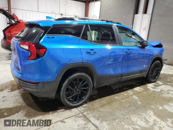 2024 GMC Terrain SLE with VIN 3GKALTEG9RL202438, listed as a Copart auction lot 86501204 with 19,858 mi miles and Salvage Title. Bid and sale history available at carsss.com. Image 3.