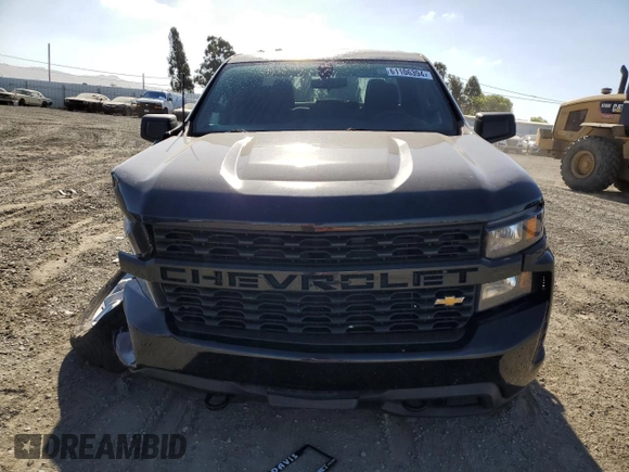 2019 Chevrolet Silverado 1500 Custom with VIN 1GCRYBEH8KZ372128, listed as a Copart auction lot 61106394 with 24,289 mi miles and Salvage Title. Bid and sale history available at DreamBid. Image 5.