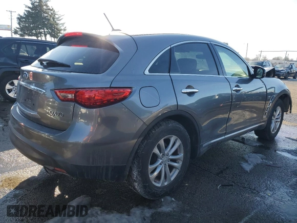 2016 Infiniti QX70 z VIN JN8CS1MW9GM753027, wystawiony jako Copart lot #42590825 z przebiegiem 108 819 mil mil oraz Szkoda całkowita • Salvage title. Historia ofert i sprzedaży dostępna na DreamBid. Obrazek 3.