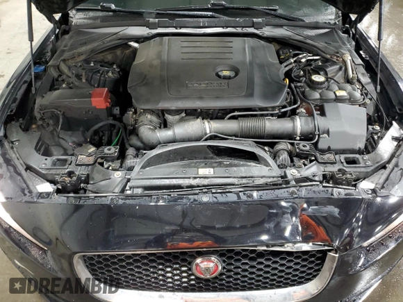 2017 Jaguar XE with VIN SAJAJ4BNXHA978403, listed as a Copart auction lot 54132735 with 117,616 mi miles and Salvage Title. Bid and sale history available at DreamBid. Image 11.