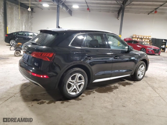 2018 Audi Q5 Premium with VIN WA1ANAFY1J2174801, listed as a Copart auction lot 53709855 with 85,119 mi miles and Salvage Title. Bid and sale history available at carsss.com. Image 3.