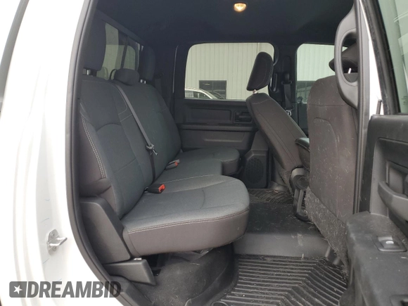 2024 Ram 2500 Tradesman with VIN 3C6UR5CL2RG368092, listed as a Copart auction lot 47011285 with 7,102 mi miles and Salvage title. Bid and sale history available at DreamBid. Image 10.