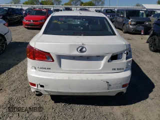 2010 Lexus IS 350 with VIN JTHBE5C26A5024732, listed as a Copart auction lot 50428405 with Not Provided miles and Salvage Title. Bid and sale history available at DreamBid. Image 6.