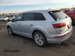 2018 Audi Q7 Premium z VIN WA1AAAF71JD017762, wystawiony jako Copart lot #81324904 z przebiegiem 79 688 mil mil oraz Szkoda całkowita • Salvage title. Historia ofert i sprzedaży dostępna na DreamBid. Obrazek 2.