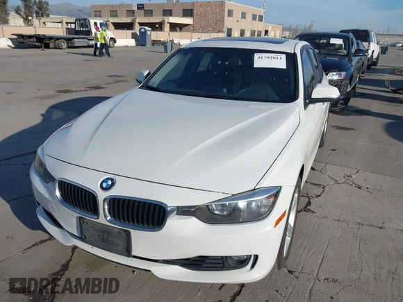 2013 BMW 3 Series 328i xDrive with VIN WBA3B5G54DNP40324, listed as a IAAI auction lot 41702014 with 126,932 mi miles. Bid and sale history available at carsss.com. Image 6.