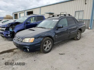 2004 Subaru Baja Turbo с VIN 4S4BT63C445101619, выставлен на аукционе Copart как лот 79693974 с пробегом 114 246 миль миль и Списание • Salvage title. История ставок и продаж доступна на DreamBid. Изображение 1.